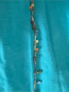 Premier jewelry Multi-Color Beaded Women’s ankle bracelet 9” in length